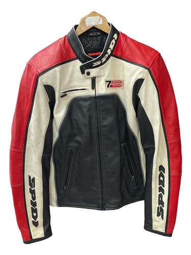 SPIDI CHAQUETA MOTO CUERO Talla M