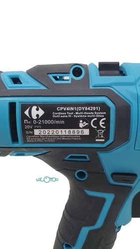 Taladro Batería CARREFOUR CPV4IN1 20 V 2.0A