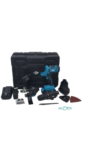 Taladro Batería CARREFOUR CPV4IN1 20 V 2.0A