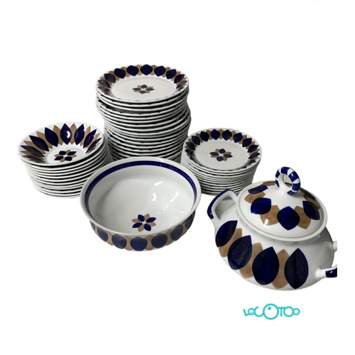 Cerámica SARGADELOS VAJILLA FOLLAS