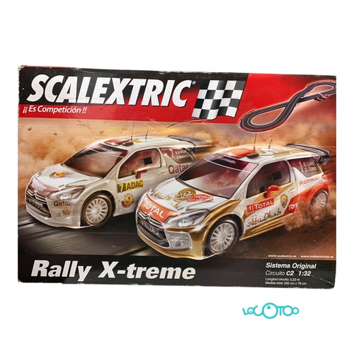 Juguetes Varios SCALEXTRIC C2 RALLY X-TREME