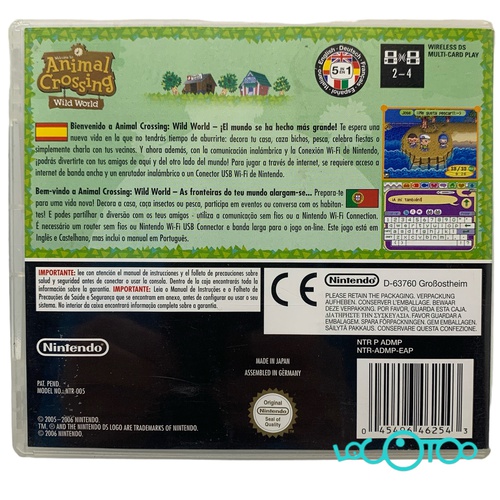 Videojuego NINTENDO DS ANIMAL CROSSING WILD