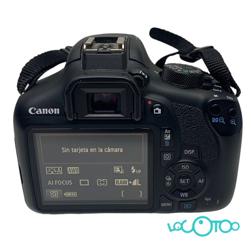 Cámara Réflex CANON EOS 1300D 18-55 mm 18 M