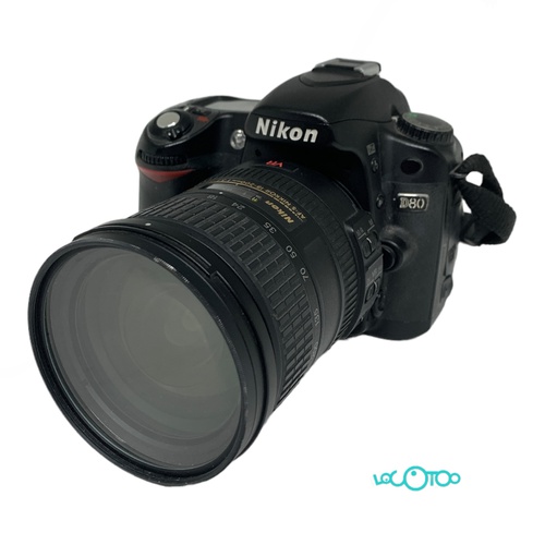 Cámara Réflex NIKON D80+18-200 18-200 mm 10