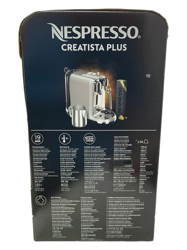 Cafetera Capsula NESPRESO J520 CREATISTA PL