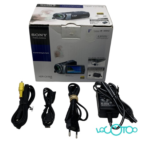 Videocámara Digital SONY HDR-CX190E 30 X HD