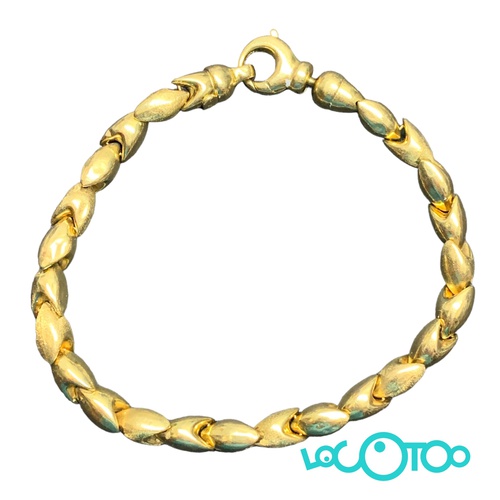 Pulsera Oro Cierre Reasa 19 cm