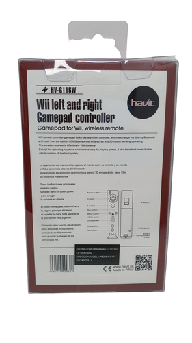 Mando Consola HAVIT MANDO WII – NUNCHUCK WI
