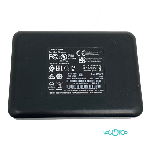 Disco Duro TOSHIBA DTB420 2TB
