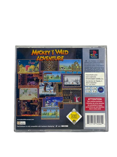 Videojuego SONY PS1 MICKEY´S WILD ADVENTURE