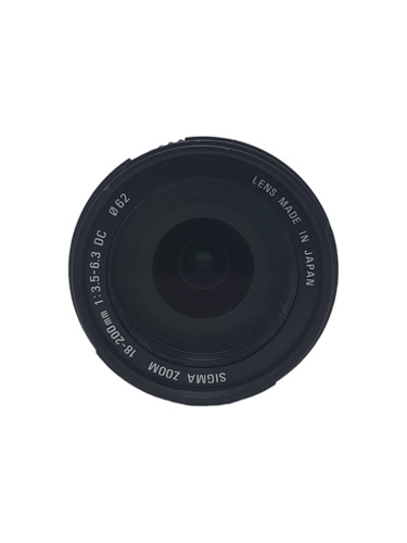 Objetivo SIGMA AF 18-200MM F/3.5-6.3 (IF) M
