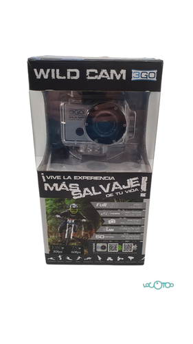 Videocámara Deportiva 3GO WILD CAM 1080P