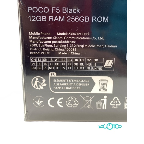 Smartphone POCO POCO F5 Libre 6,67 12 GB 25