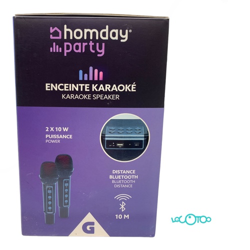 Altavoz Portátil HOMDAY KARAOKE