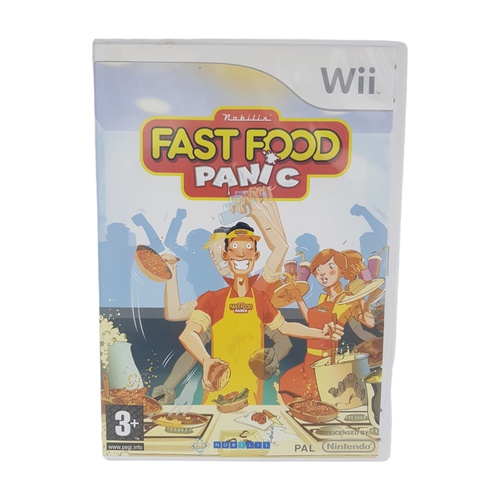 FAST FOOD PANIC WII