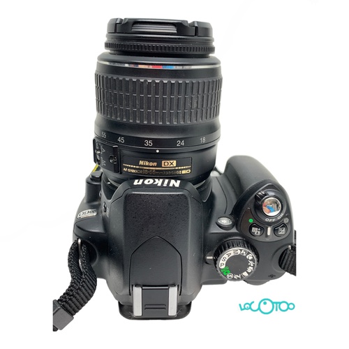 Cámara Réflex NIKON D60 18 mm 10.2 MPX SD C