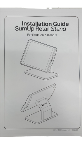 Soporte SUMUP SOPORTE PARA IPAD 7, 8 Y 9ª G