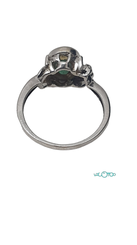  ANILLO ORO 18K CON PIEDRA 