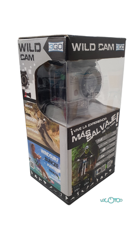 Videocámara Deportiva 3GO WILD CAM 1080P