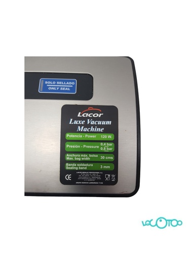 Envasadora Al Vacío LACOR DELUXE