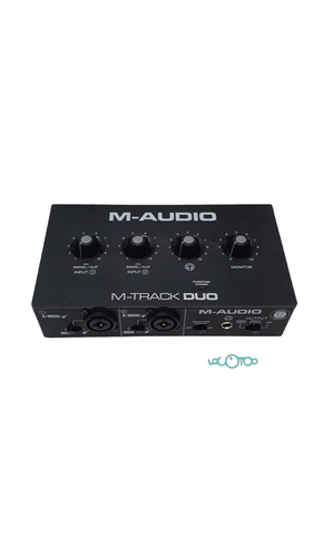 Controlador Sonido M-AUDIO M-TRACK DUO USB