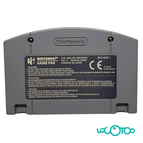 Videojuego NINTENDO 64 POKEMON STADIUM N64 