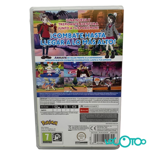 POKEMON ESPADA NINTENDO SWITCH