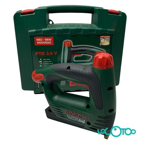 Grapadora Eléctrica BOSCH VERDE PTK 3,6V