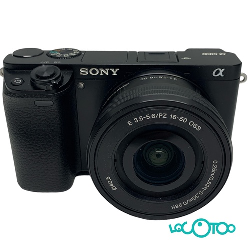 Cámara Evil SONY ALPHA 6000 24 MPX SD WIFI 