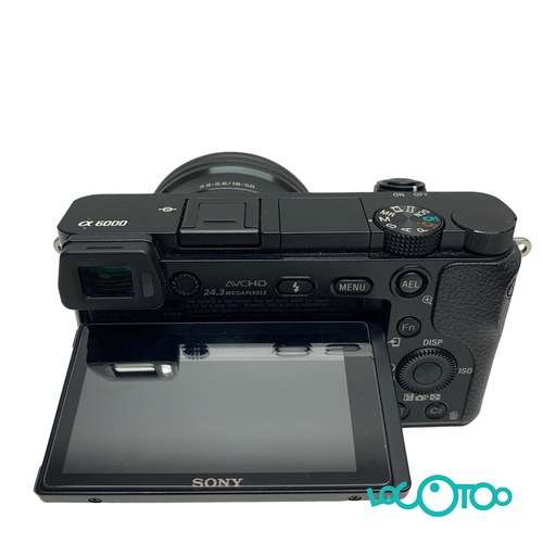 Cámara Evil SONY ALPHA 6000 24 MPX SD WIFI 
