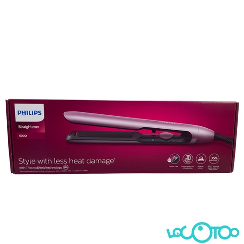 Plancha Pelo PHILIPS STRAIGHTENER 5000