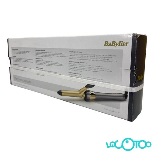 Rizador BABYLISS TITANIUM GOLD CURLS
