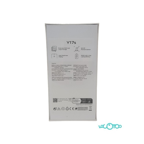 Smartphone VIVO Y17S Tarjeta SD Libre 6,56"