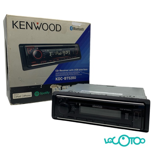 Autorradio KENWOOD KDC-BT520U Bluetooth Aux