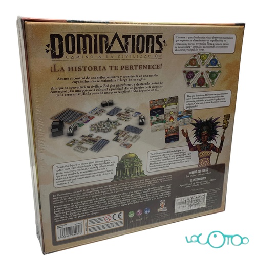Juego De Mesa(Rol, Estrategia) DOMINATIONS 