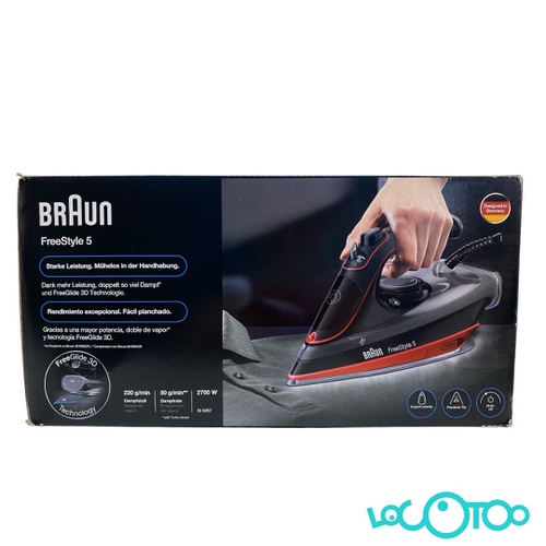 Plancha Vapor BRAUN FREESTYLE 5