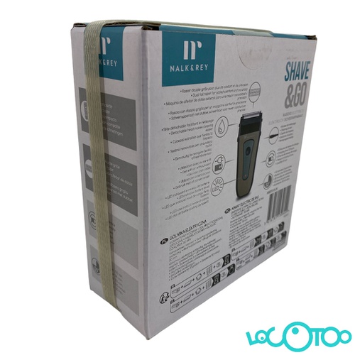 Afeitadora Eléctrica NALK & REY SHAVE & GO 