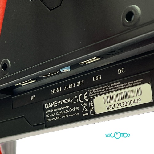 Monitor GAME M32E2K 32'' 2560x1440 75 Hz HD