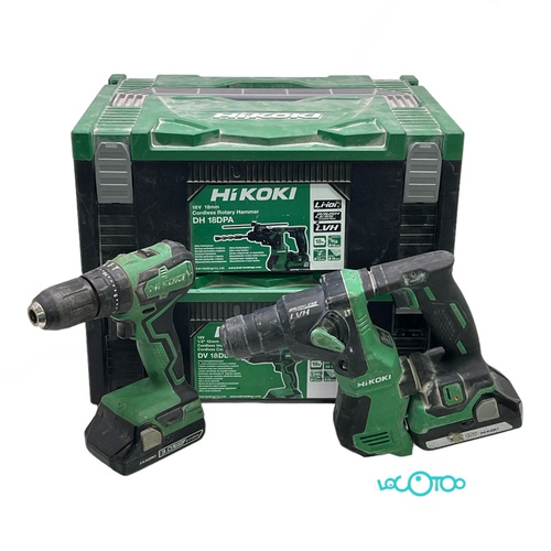 Kit Herramientas HIKOKI TALADRO+MARTILLO DH