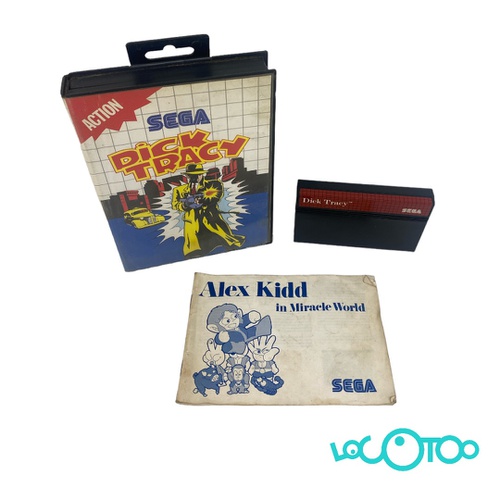 VIDEOJUEGO DICK TRACY SEGA MASTER SYSTEM