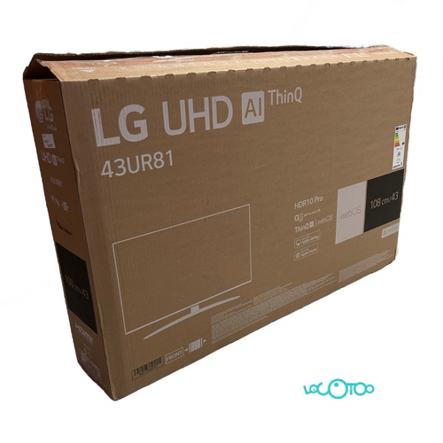 TV LED LG 43UR81006LJ WIFI SmartTV TDT 43''