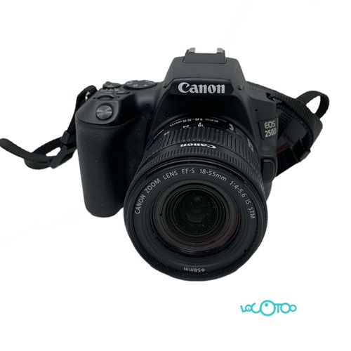 CÁMARA RÉFLEX CANON EOS 250D + 18-55MM 