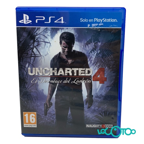 Videojuego SONY PS4 UNCHARTED 4: EL DESENLA