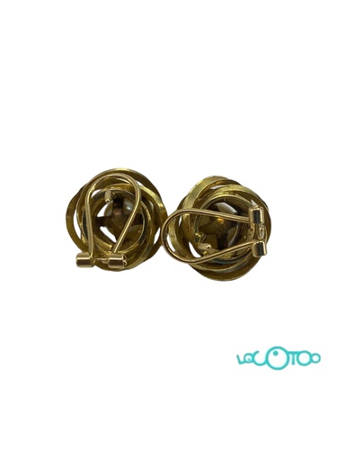 Pendientes Oro Cierre Omega