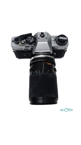 CAMARA VINTAGE OLYMPUS OM10 + TAMRON 35-135