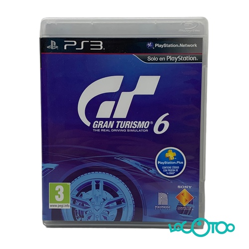Videojuego SONY PS3 GRAN TURISMO 6 PS3