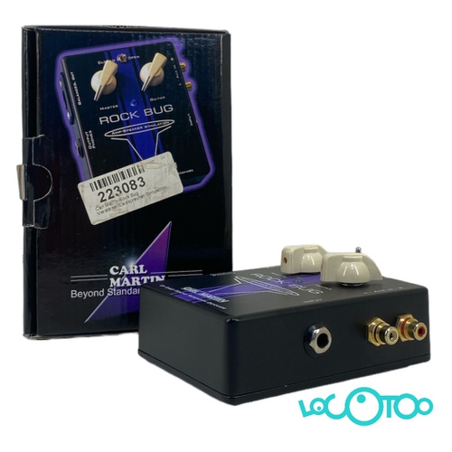 PEDAL EFECTOS GUITARRA ELÉCTRICA CARL MARTI
