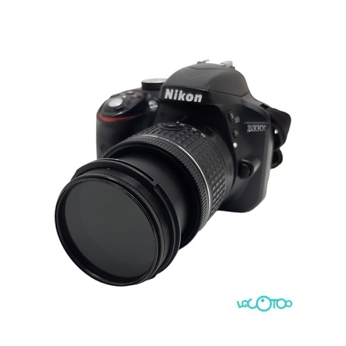 Cámara Réflex NIKON D3300 18-55 mm SD Con O