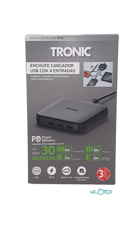 Cargador TRONIC CARGADOR USB