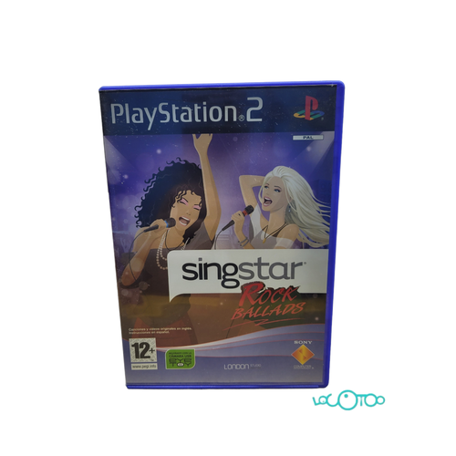 SINGSTAR ROCK BALADAS PS2